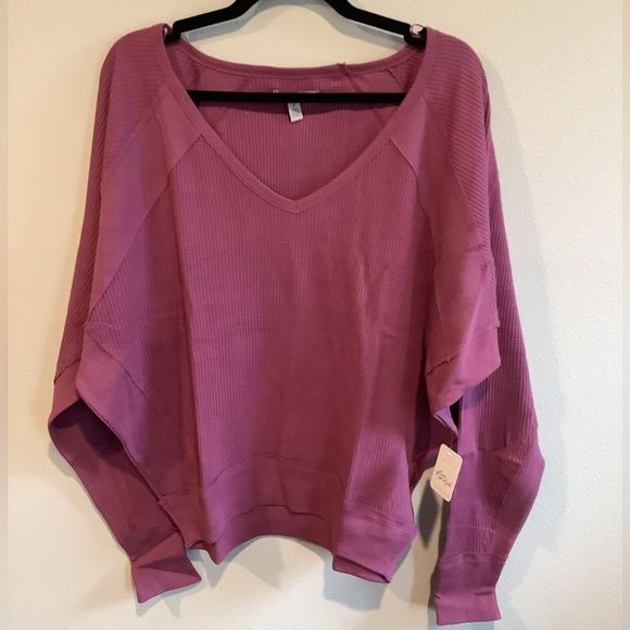 Free People Santa Clara Thermal Top - Picture 1 of 6